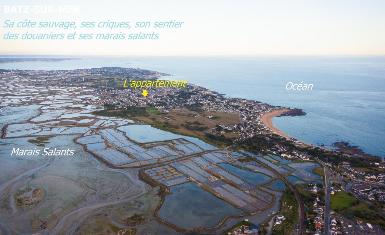 Appartamento La Cathédrale de Sel Batz-sur-Mer Esterno foto